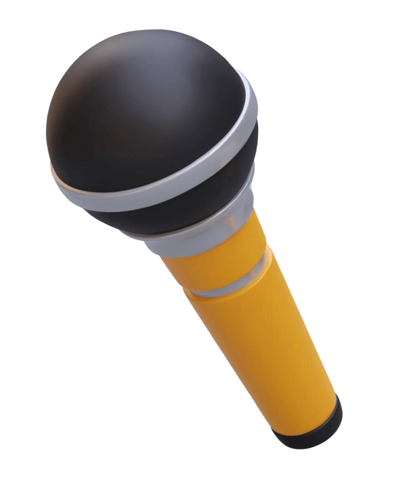 set 3d microphones gadget recording sound instrument singer presenter entertainer